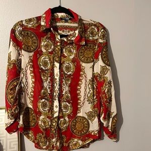 Fashion nova button down shirt